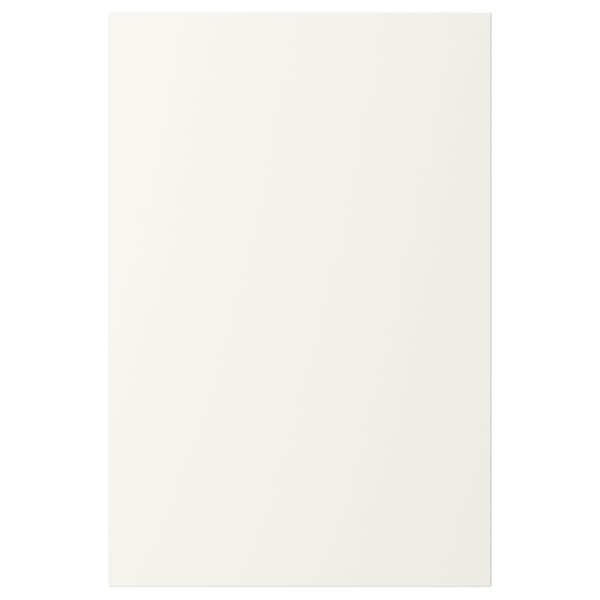 FONNES door with hinges, white, 40x60 cm