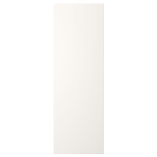 FONNES door with soft closing hinges, white, 60x180 cm