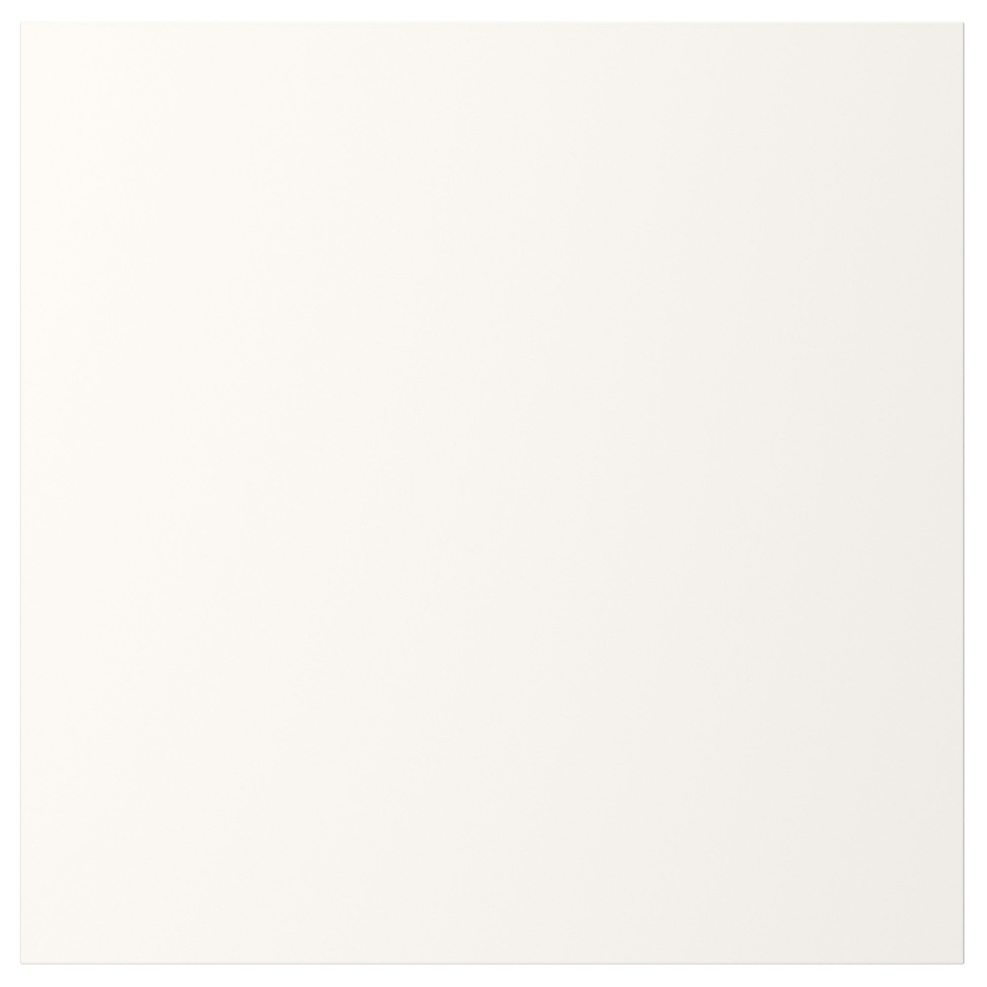 FONNES door with soft closing hinges, white, 60x60 cm