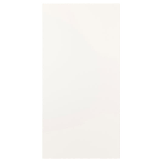 FONNES door with soft closing hinges, white, 60x120 cm