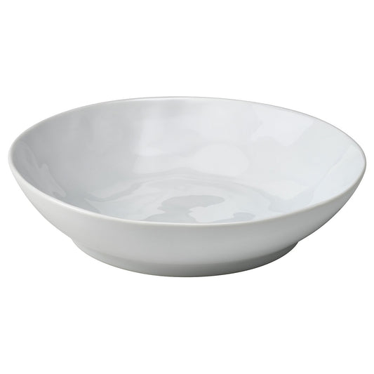 FORELLTETRA deep plate, white, 21x19 cm