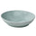 FORELLTETRA deep plate, turquoise/grey, 21x19 cm