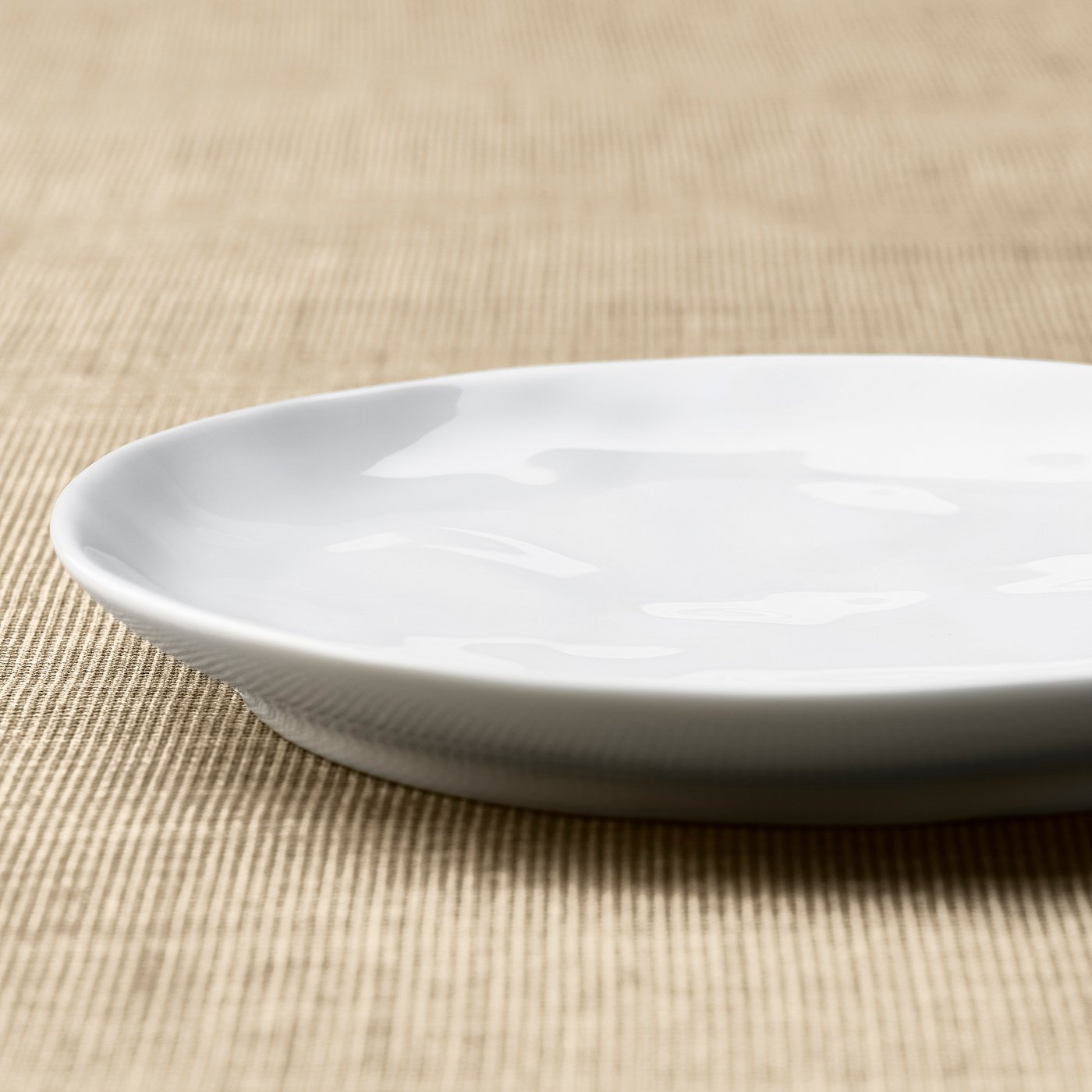 FORELLTETRA side plate, white, 19 cm