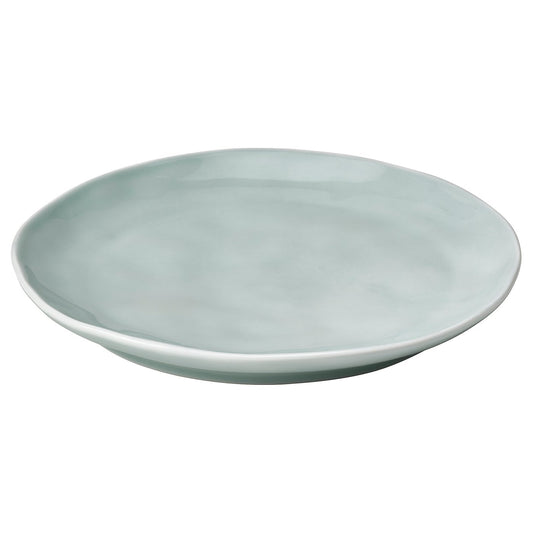 FORELLTETRA side plate, turquoise/grey, 19 cm