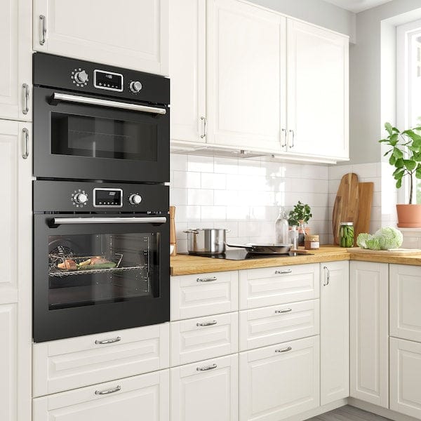 Ikea FORNEBY - Thermoventilated oven/direct steamer, IKEA 500 black ,
