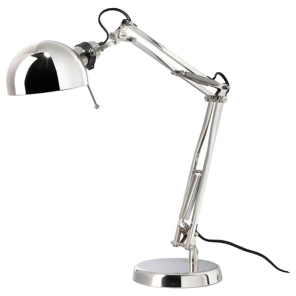 Ikea FORSÅ Working lamp - nickel-plated ,