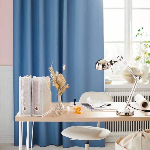 FORSÅ Working lamp - nickel-plated ,