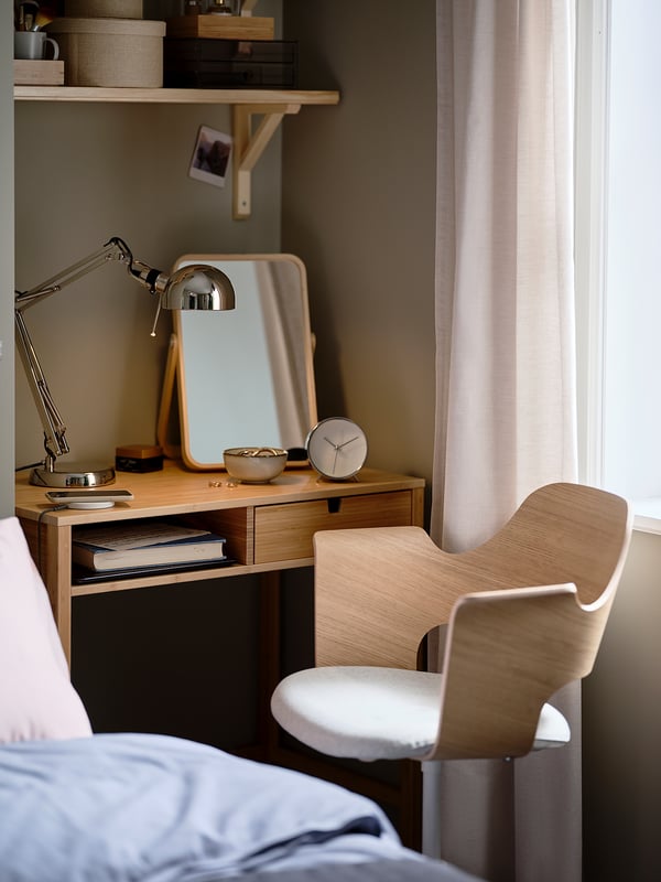 FORSÅ Working lamp - nickel-plated ,
