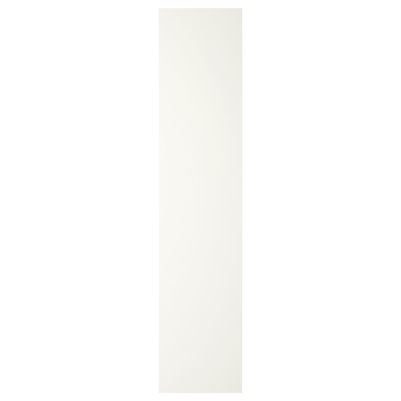 FORSAND door with hinges, white, 50x229 cm