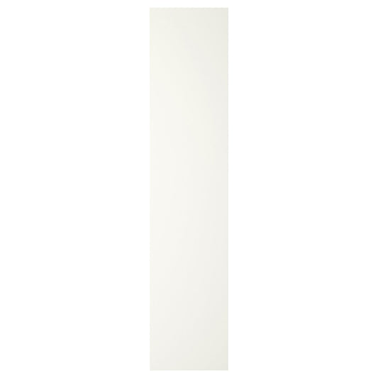 FORSAND door with hinges, white, 50x229 cm
