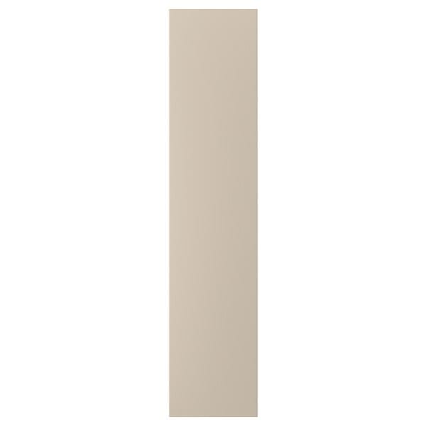 Ikea FORSAND - Door with hinges, grey-beige, 50x229 cm