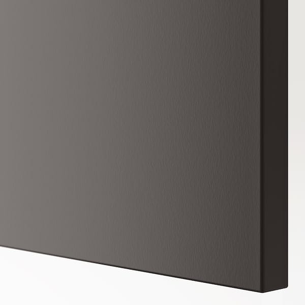 Ikea FORSAND - Door with hinges, dark grey, 50x229 cm