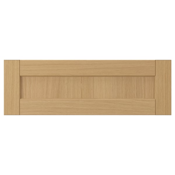 FORSBACKA drawer front, oak, 60x20 cm