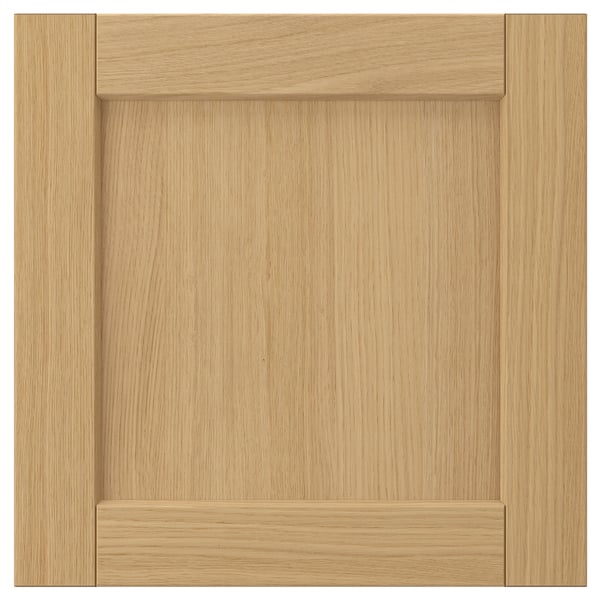 FORSBACKA drawer front, oak, 40x40 cm