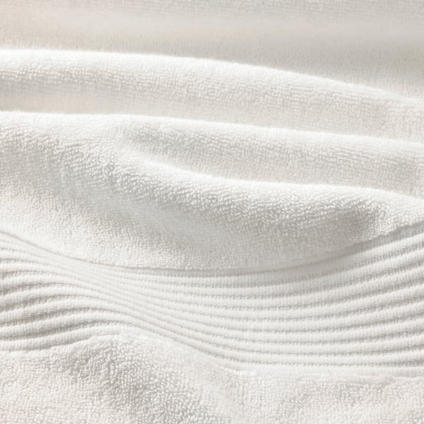FREDRIKSJÖN - FREDRIKSJÖN Bath towel, white, 70x140 cm