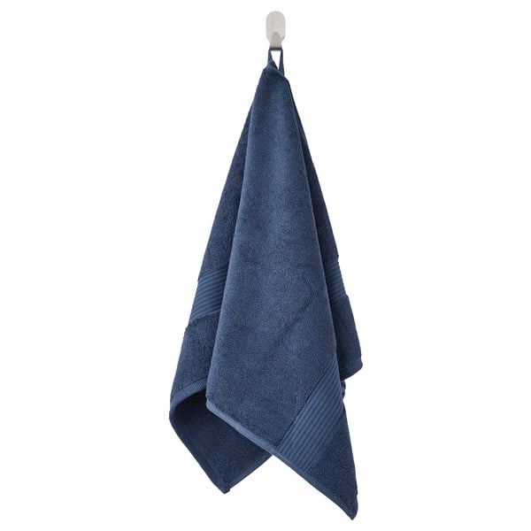 FREDRIKSJÖN - FREDRIKSJÖN Hand towel, dark blue, 50x100 cm