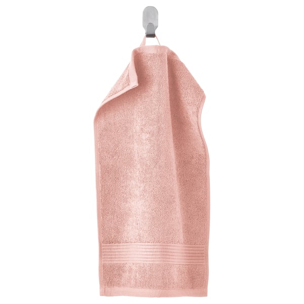 FREDRIKSJÖN Guest towel - pale pink 30x50 cm , 30x50 cm