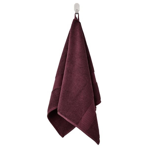 FREDRIKSJÖN - FREDRIKSJÖN Hand towel, deep red, 50x100 cm