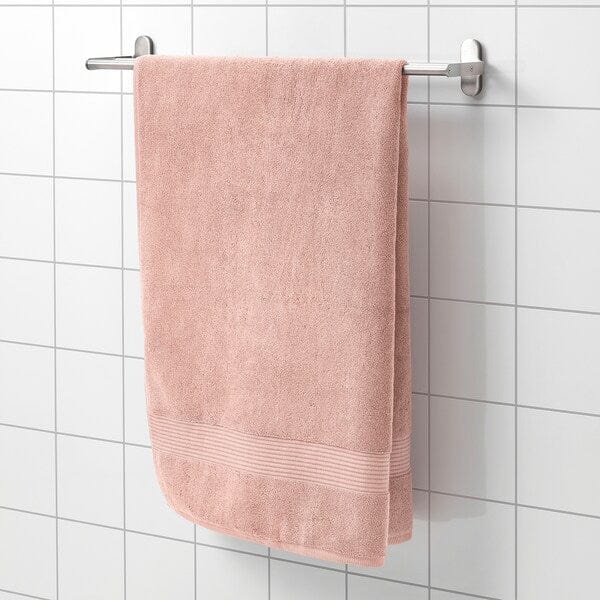 Ikea FREDRIKSJÖN - Bath sheet, light pink, 100x150 cm