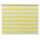 FRIDANS block-out roller blind, white yellow/striped, 80x195 cm