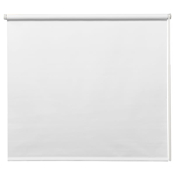FRIDANS block-out roller blind, white, 80x195 cm