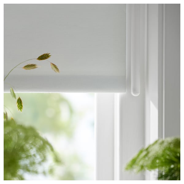 FRIDANS block-out roller blind, white, 80x195 cm