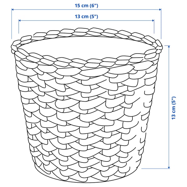 FRIDFULL - FRIDFULL Plant pot, water hyacinth, 12 cm