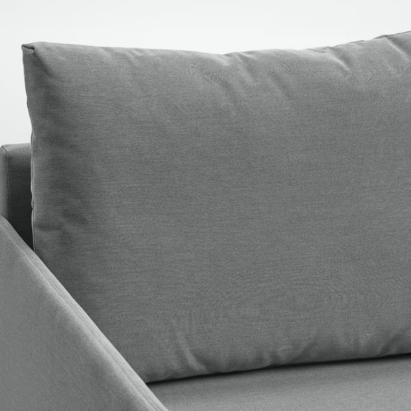 FRIDHULT sofa-bed, Knisa light grey, 126x61x76 cm