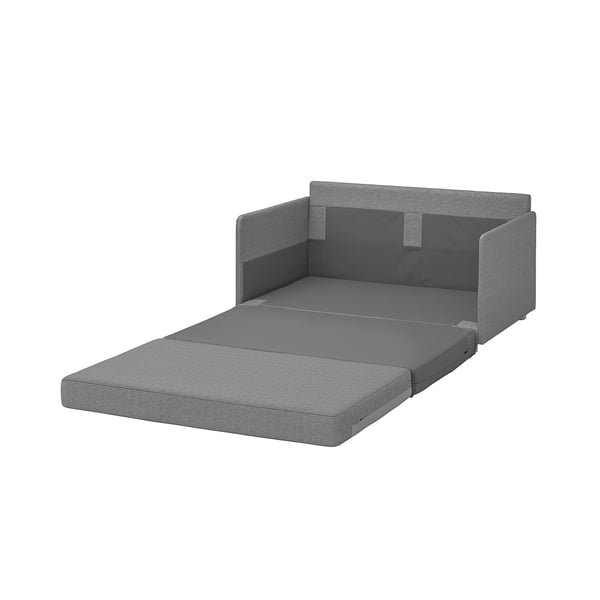 FRIDHULT sofa-bed, Knisa light grey, 126x61x76 cm