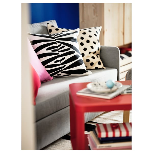 FRIDHULT sofa-bed, Knisa light grey, 209x126 cm