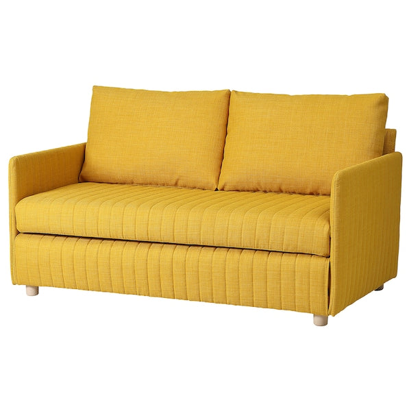 FRIDHULT - Sofa bed, Skiftebo yellow,119 cm