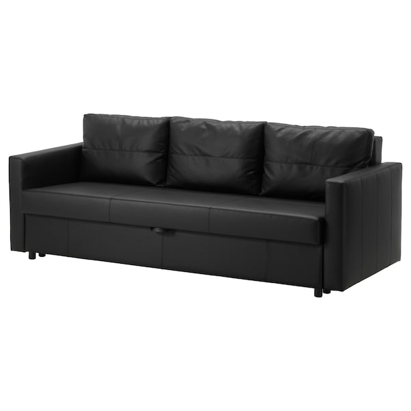 FRIHETEN 3-seater sofa bed - Black Bomstad ,