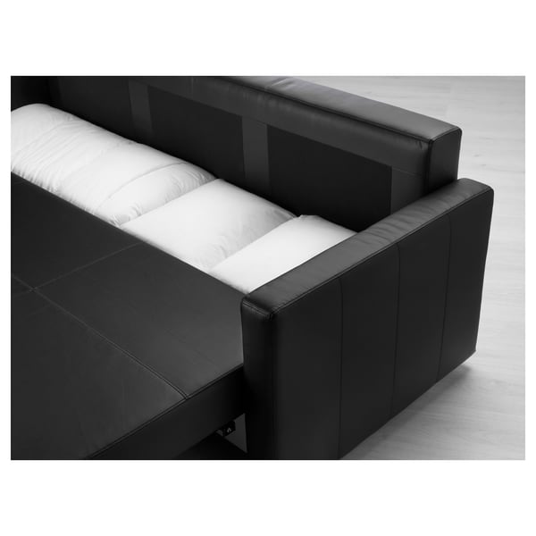 FRIHETEN three-seat sofa-bed, Bomstad black, 225x83x105 cm
