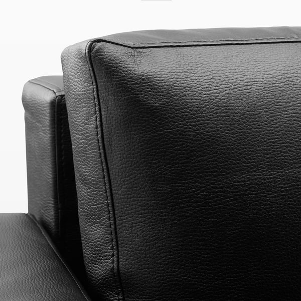 FRIHETEN three-seat sofa-bed, Bomstad black, 199x144 cm