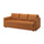 FRIHETEN - 3-seater sofa bed, Faringe coral