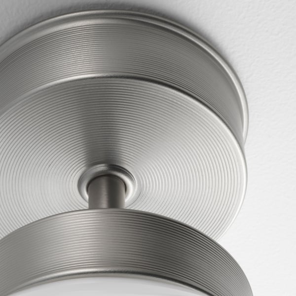 FRIHULT ceiling lamp, stainless steel colour, 15 cm