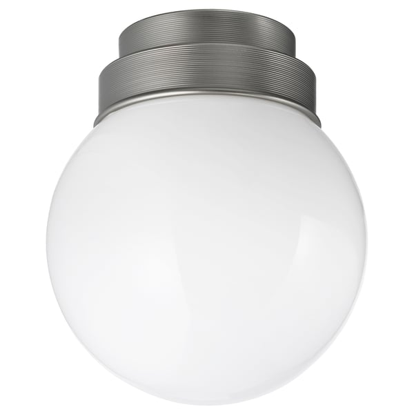 FRIHULT - FRIHULT Ceiling/wall lamp, stainless steel colour