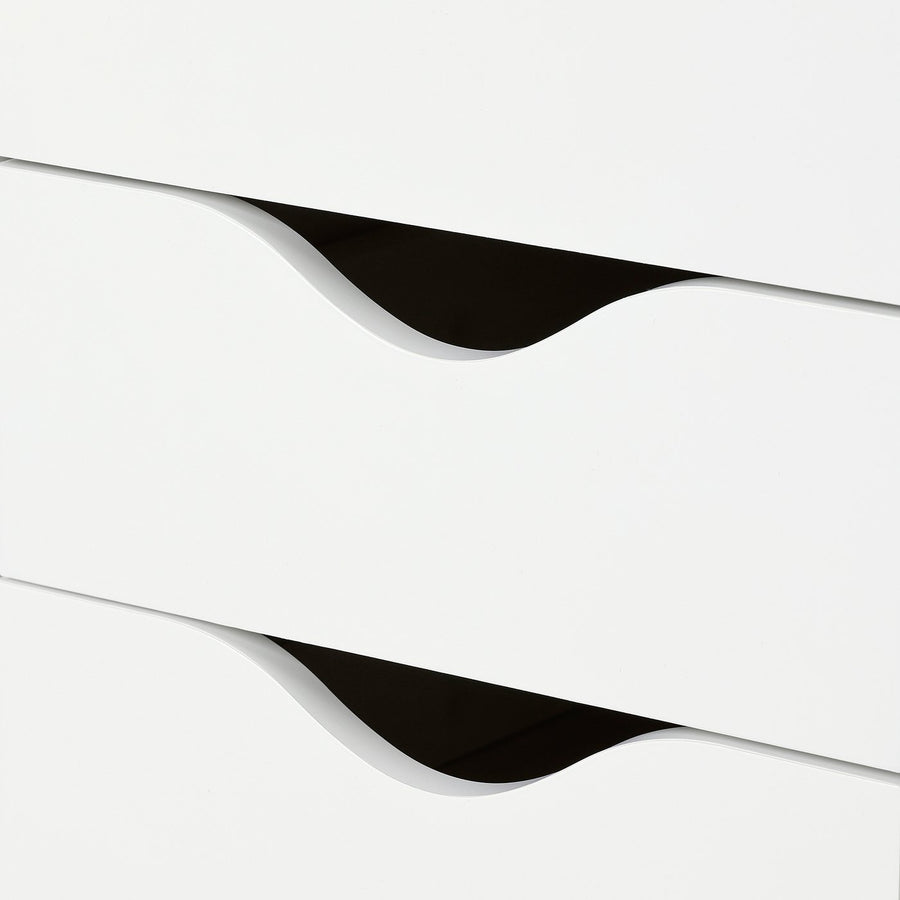 FRIIDROTT drawer unit on castors, white, 35x56x34 cm