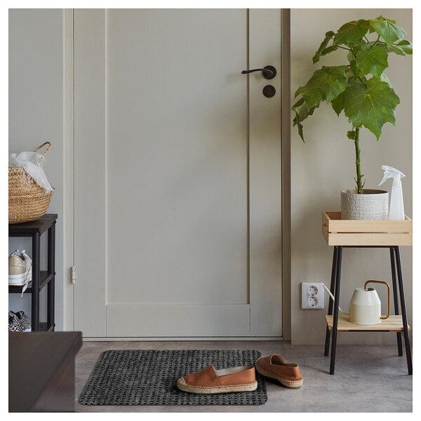 Ikea FRIKTION - Door mat, grey, 38x58 cm