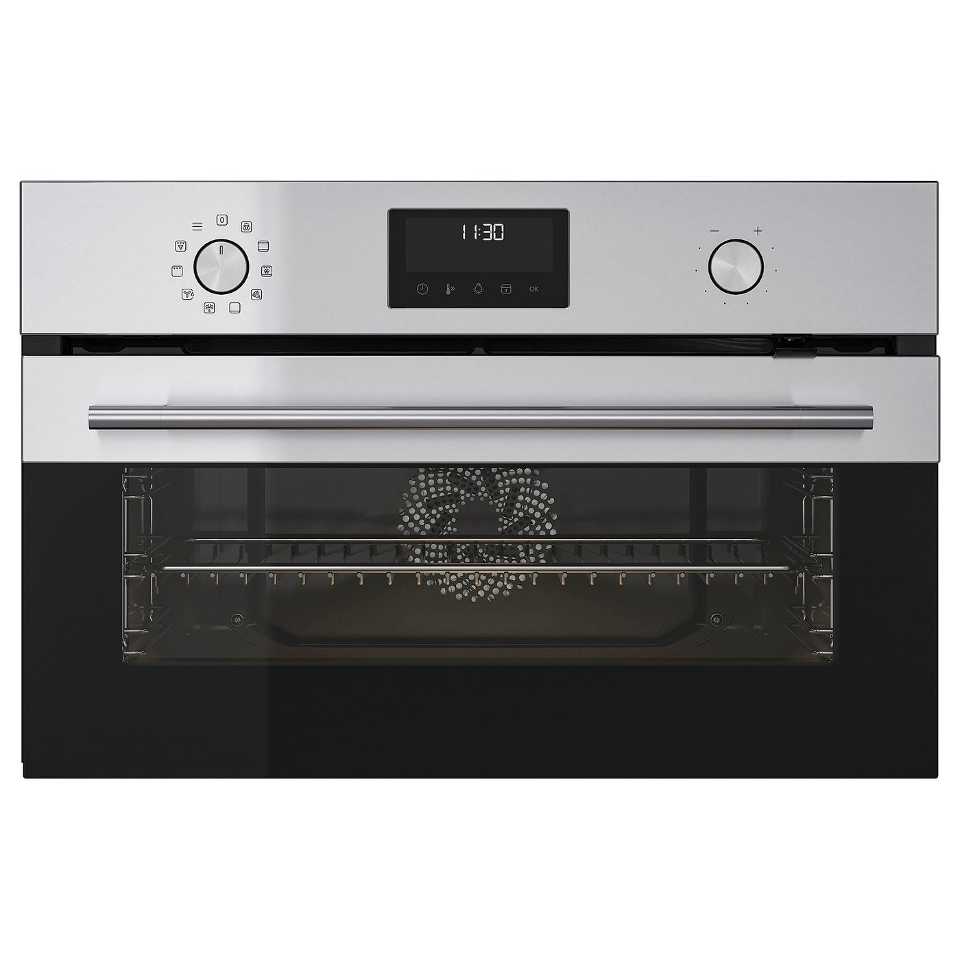 FRILLESBO true fan oven, compact bake function/stainless steel colour IKEA 500, 59.4x38.8x54.6 cm