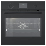 FRILLESBO true fan oven, added steam function bake function/black IKEA 500, 594 mmx589 mmx547 mm cm