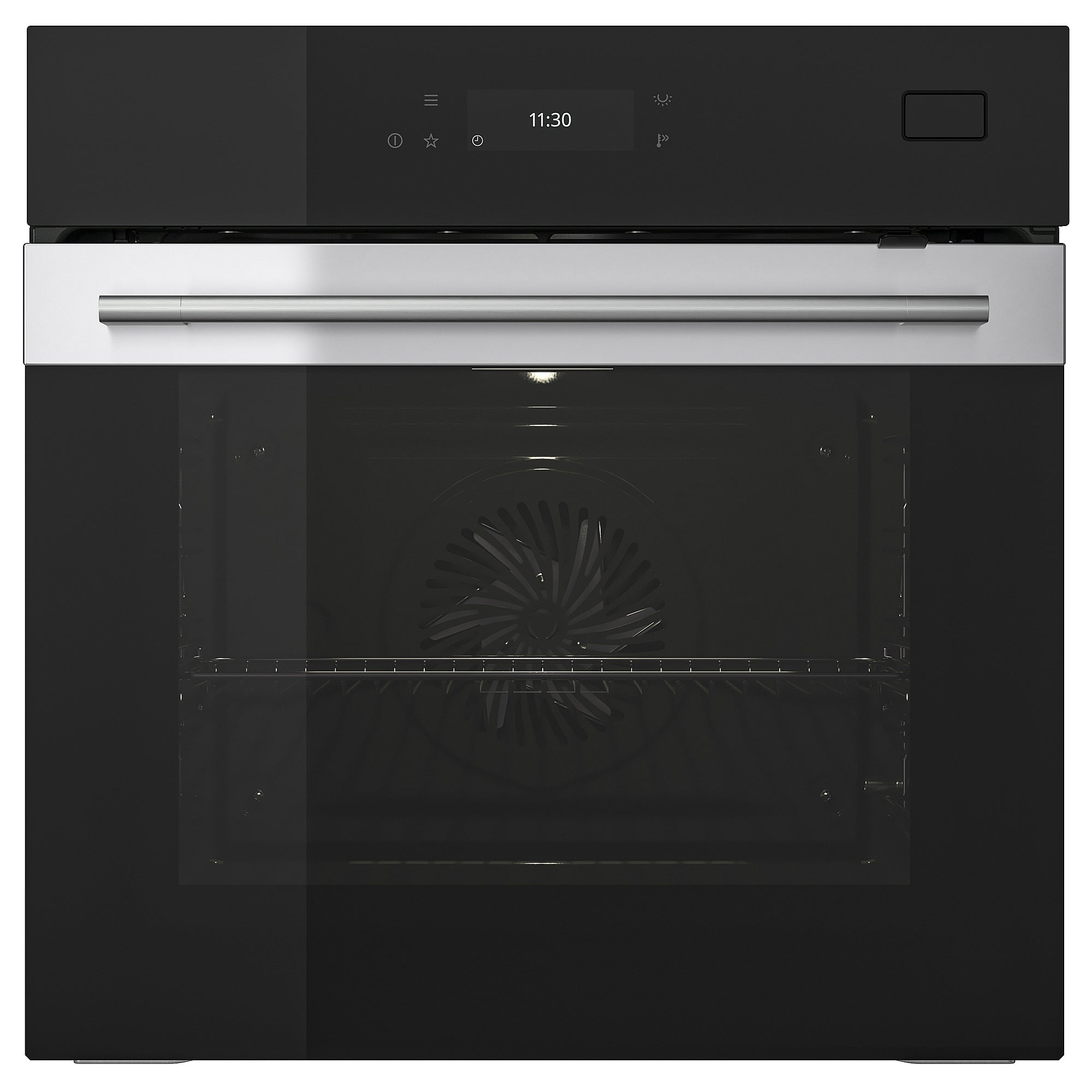 FRILLESBO true fan oven, full steam function air fry function/stainless steel colour IKEA 700, 59.4x59.4x54.6 cm