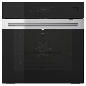 FRILLESBO true fan oven, full steam function air fry function/stainless steel colour IKEA 700, 59.4x59.4x54.6 cm