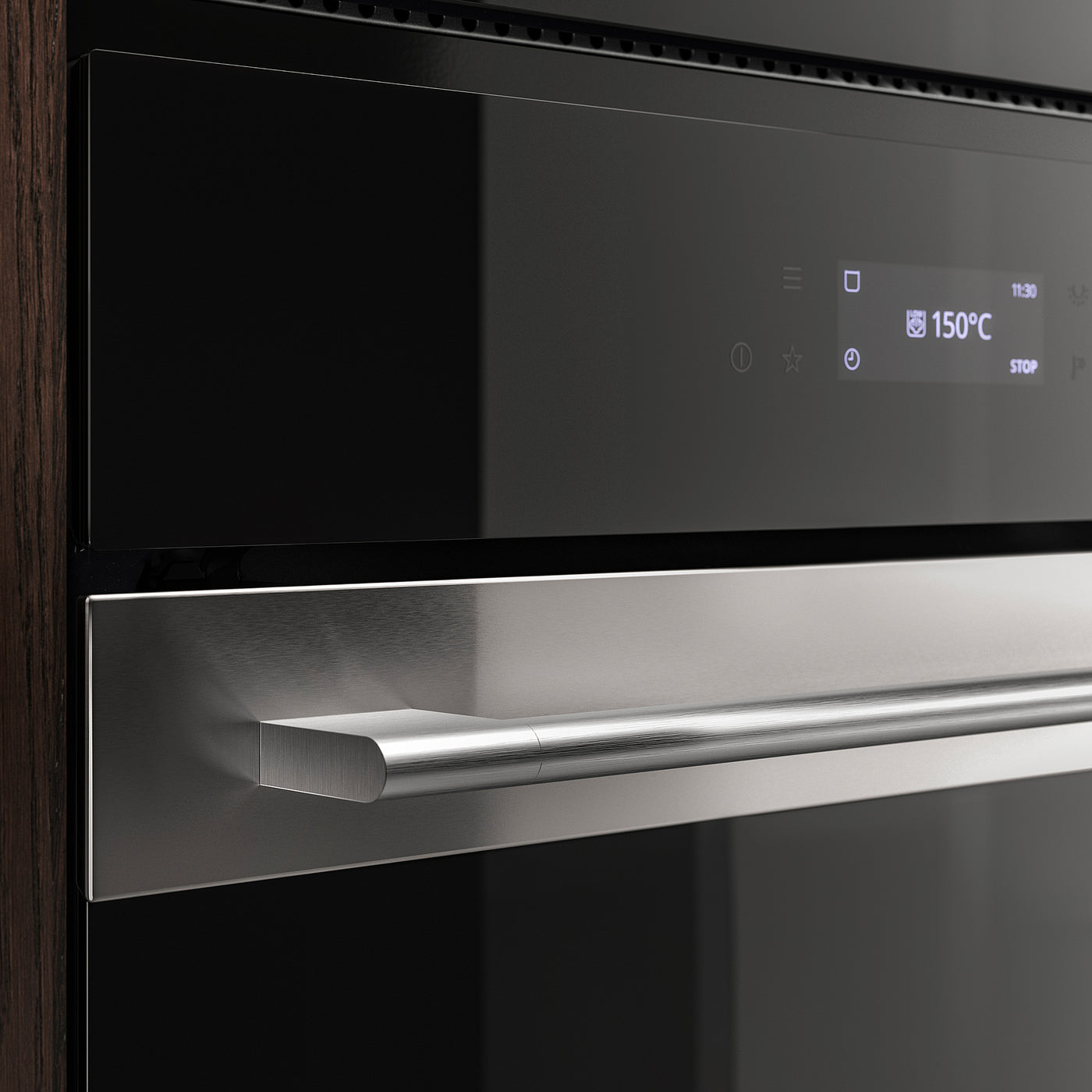 FRILLESBO true fan oven, full steam function air fry function/stainless steel colour IKEA 700, 59.4x59.4x54.6 cm