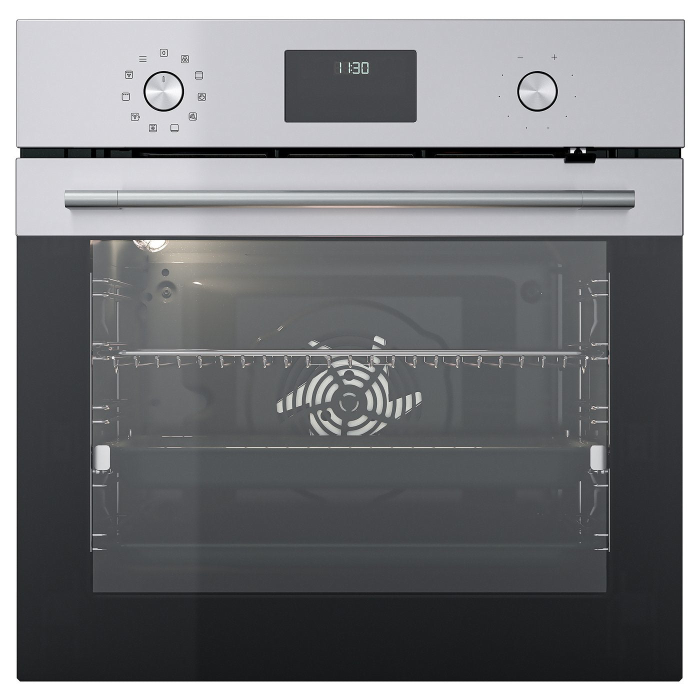 FRILLESBO true fan oven, pyrolytic added steam function/stainless steel colour IKEA 500, 1560 mmx594 mm cm