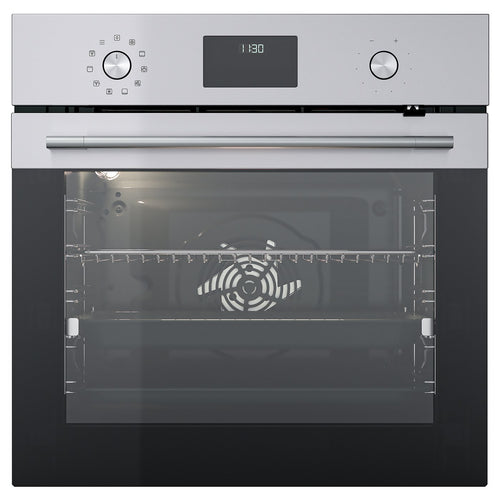FRILLESBO true fan oven, pyrolytic added steam function/stainless steel colour IKEA 500, 1560 mmx594 mm cm