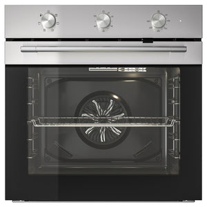 FRILLESBO fan oven, Grill function stainless steel colour/IKEA 300, 59.4x59.5x56.7 cm