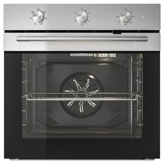 FRILLESBO fan oven, Grill function stainless steel colour/IKEA 300, 59.4x59.5x56.7 cm