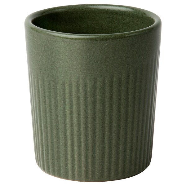 FRÖDD - Mug, dark green, 20 cl