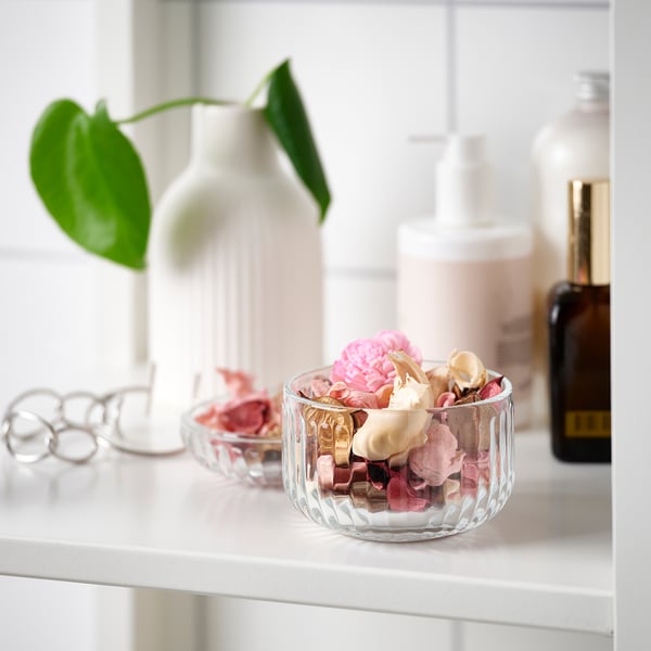 FRÖFINK scented potpourri, rose pink flowers, 60 g